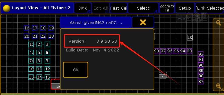 grandMA2控台如何查看onPC的系统版本方法一！